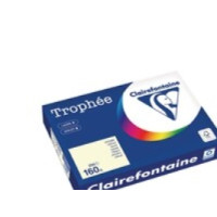 Produktbild för Färgat papper Trophée A4 160 g, 1101 cremefärgat, 250 ark pe...