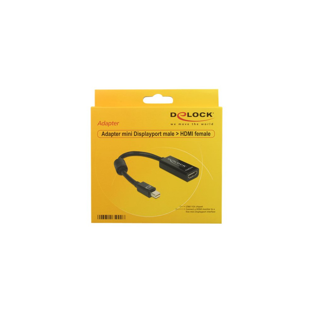 Produktbild för Delock videokort - DisplayPort / HDMI - 18 cm