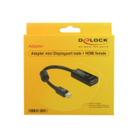 Produktbild för Delock videokort - DisplayPort / HDMI - 18 cm