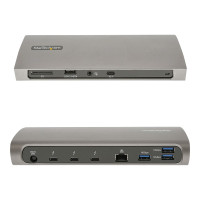 Produktbild för StarTech.com Thunderbolt 4 Dock, 96W Power Delivery, Single 8K/Dual Monitor 4K 60Hz, 3xTB4/USB4 ports, 4xUSB-A, SD, GbE, Thunderbolt 4 Docking Station for Windows or TB3 MacBook, 0.8m - dockningsstation - Thunderbolt 4 - 3 x Thunderbolt - 1GbE