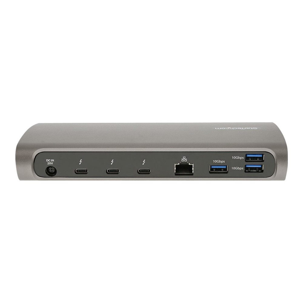 Produktbild för StarTech.com Thunderbolt 4 Dock, 96W Power Delivery, Single 8K/Dual Monitor 4K 60Hz, 3xTB4/USB4 ports, 4xUSB-A, SD, GbE, Thunderbolt 4 Docking Station for Windows or TB3 MacBook, 0.8m - dockningsstation - Thunderbolt 4 - 3 x Thunderbolt - 1GbE
