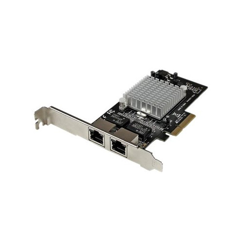 StarTech.com Startech Dual Port PCI Express (PCIe x4) Gigabit Ethernet Server Adapter - 2 Port Network Card - Intel i350 NIC - GbE Network Card (ST2000SPEXI) - nätverksadapter - PCIe 2.1 x4 - Gigabit Ethernet x 2