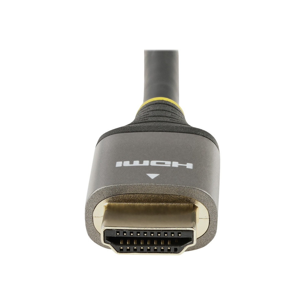 Produktbild för Startech 20in (50cm) HDMI 2.1 Cable 8K - Certified Ultra High Speed HDMI Cable 48Gbps - 8K 60Hz/4K 120Hz HDR10+ eARC - Ultra HD 8K HDMI Cord - Monitor/TV/Display - Flexible TPE Jacket - HDMI-kabel - 50 cm