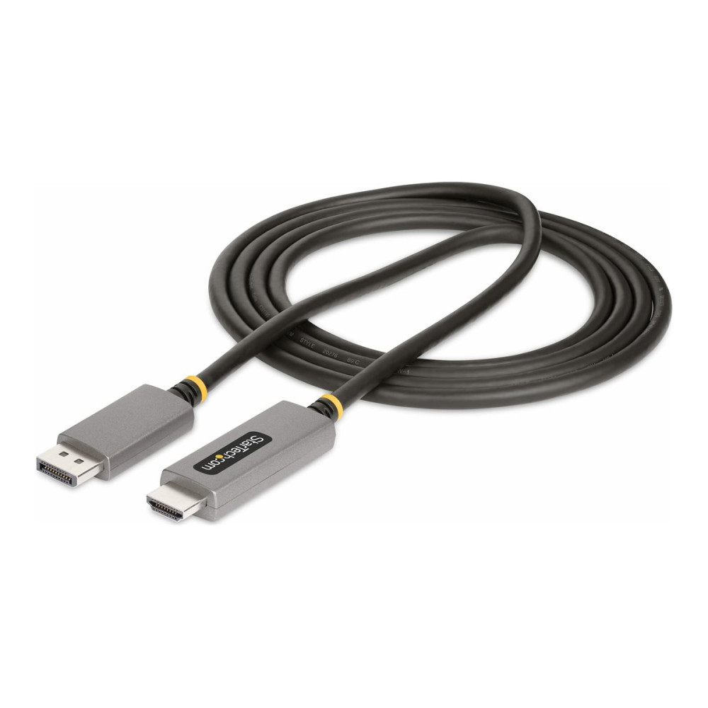Produktbild för StarTech.com 6ft (2m) DisplayPort to HDMI Adapter Cable, 8K 60Hz, 4K 144Hz, HDR10, DP 1.4 to HDMI 2.1 Active Video Converter, DisplayPort Desktop to HDMI Monitor, M/M - DisplayPort to HDMI Cord (133DISPLAYPORTHDMI21) - adapterkabel - DisplayPort / HDMI - 