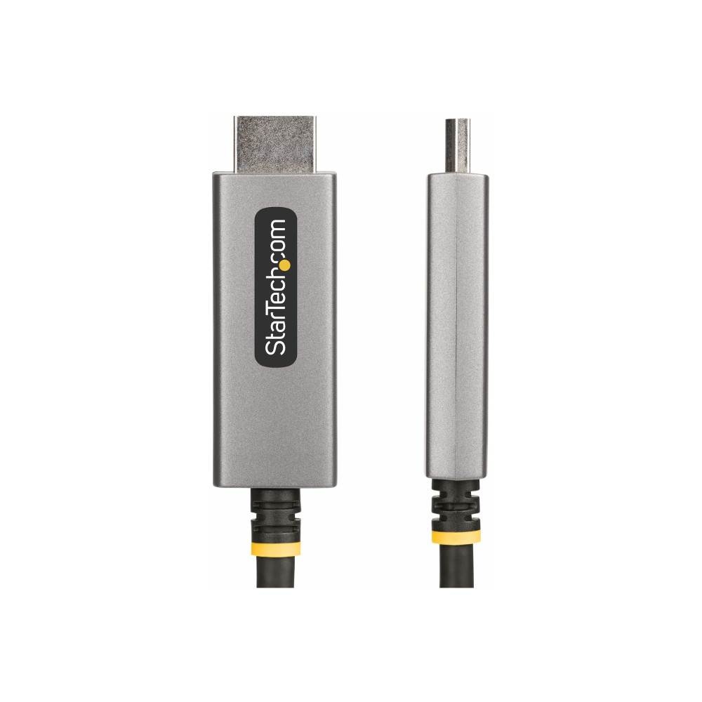 Produktbild för StarTech.com 6ft (2m) DisplayPort to HDMI Adapter Cable, 8K 60Hz, 4K 144Hz, HDR10, DP 1.4 to HDMI 2.1 Active Video Converter, DisplayPort Desktop to HDMI Monitor, M/M - DisplayPort to HDMI Cord (133DISPLAYPORTHDMI21) - adapterkabel - DisplayPort / HDMI - 