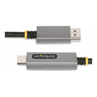 Produktbild för StarTech.com 6ft (2m) DisplayPort to HDMI Adapter Cable, 8K 60Hz, 4K 144Hz, HDR10, DP 1.4 to HDMI 2.1 Active Video Converter, DisplayPort Desktop to HDMI Monitor, M/M - DisplayPort to HDMI Cord (133DISPLAYPORTHDMI21) - adapterkabel - DisplayPort / HDMI - 