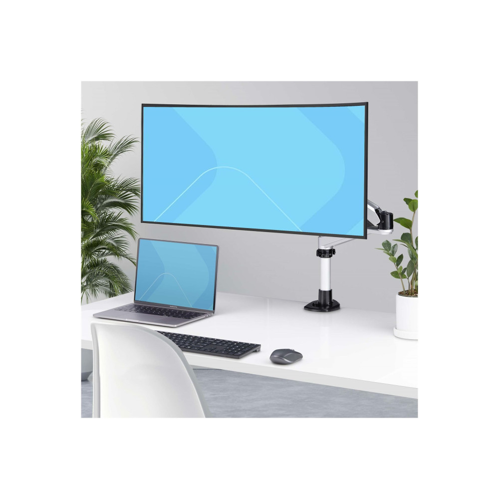 Produktbild för StarTech.com Monitor Desk Mount, VESA 75x75/100x100, 27/30-inch Screens monteringssats - justerbar arm - för LCD-display - svart - TAA-kompatibel