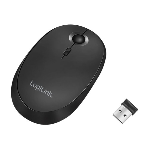 2direct LogiLink - mus - 2.4 GHz, Bluetooth 4.0 - svart