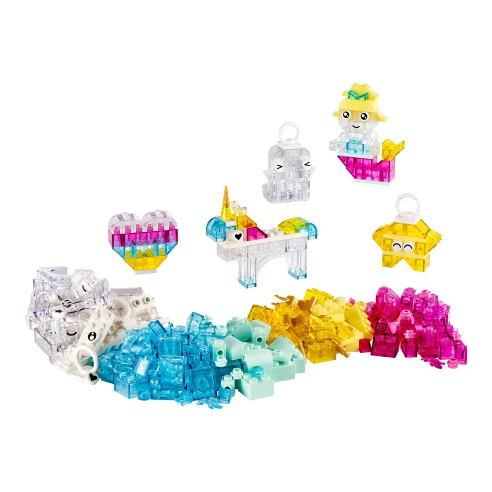 Produktbild för LEGO CLASSIC 11040 - Magisk Transparent Box - byggsats