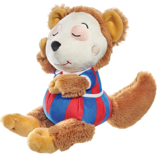 Schleich Bobo hasselmusen: sovande, 25 cm, plysch