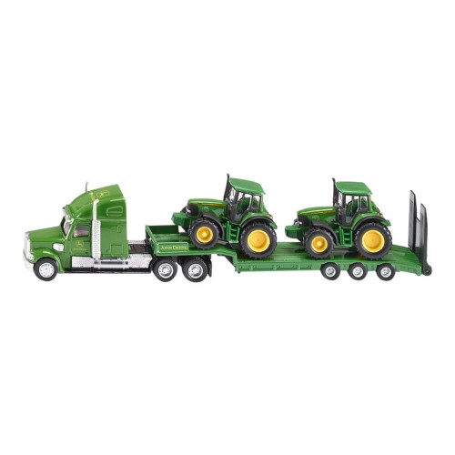 SIKU Siku Farmer - Låg lastare med John Deere traktorer