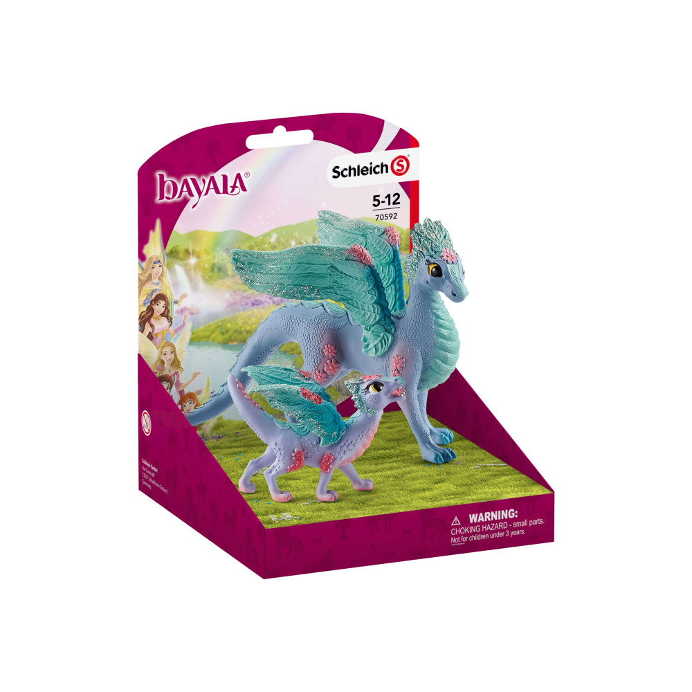 Produktbild för Schleich bayala - Blossom Dragon Mother and Child