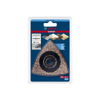 Produktbild för Bosch Expert AVZ 90 RT6 - sanding plate - för mjuka träslag, lövträ, målarfärg, murbruk, glass fiber reinforced plastic, fiber-reinforced plastic, carpet adhesive, målarfärg på trä, glue