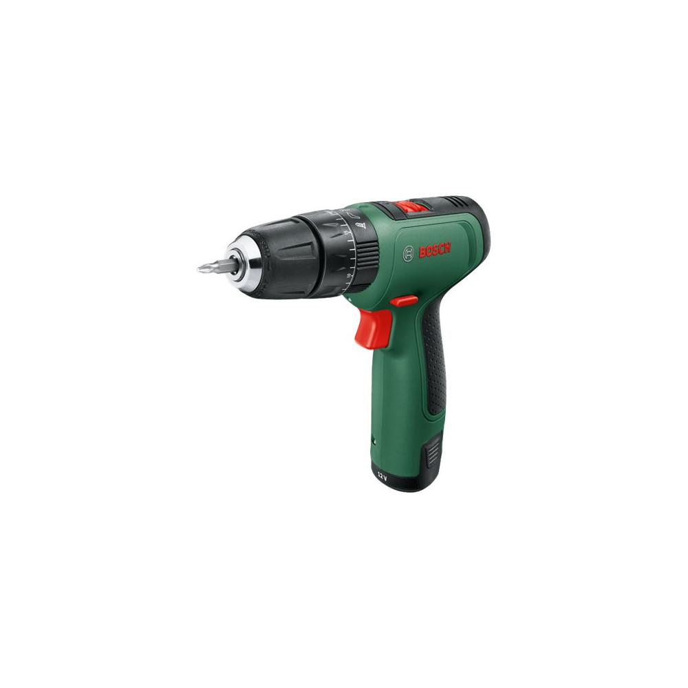 Produktbild för Bosch EasyImpact 1200 - slagborr/skruvdragare - sladdlös - 2 hastigheter laddare medföljer
