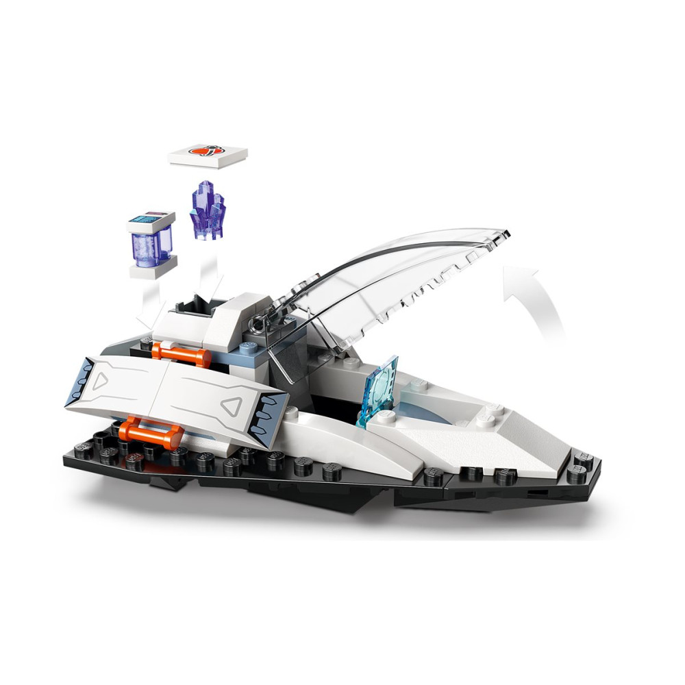 Produktbild för LEGO City - Rymdskepp och asteroid upptäckte - byggsats