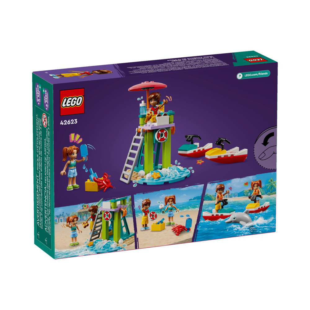 Produktbild för LEGO Friends 42623 - Beach Water Scooter - byggsats