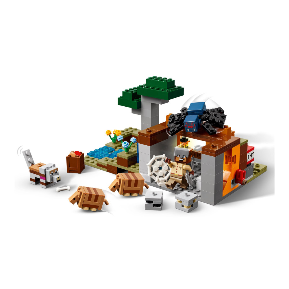 Produktbild för LEGO Minecraft 21269 - Armadillo Mine Expeditionen - byggsats
