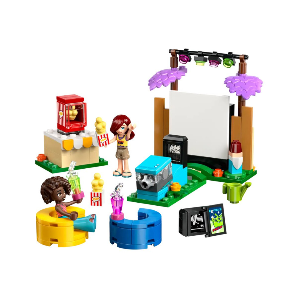Produktbild för LEGO Friends 42642 - Vänskapsfilmkväll - byggsats