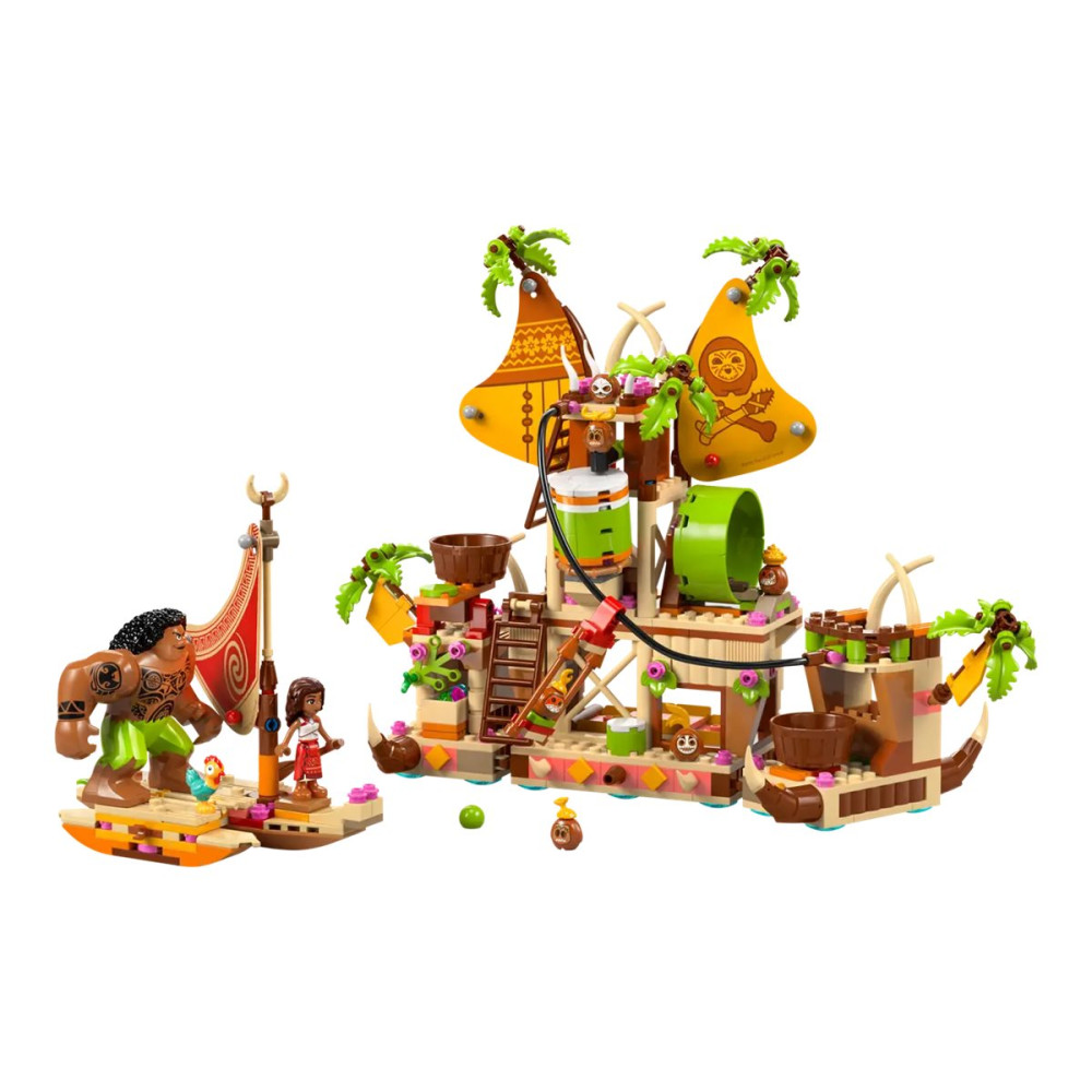 Produktbild för LEGO Disney Moana 2 43258 - Kakamora Barge - byggsats
