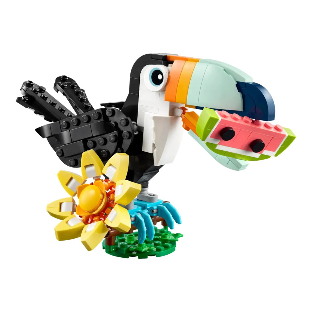 Produktbild för LEGO Creator 3in1 31173 - Vilda Djur: Tropisk Tukan - byggsats