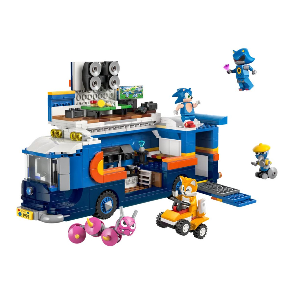 Produktbild för LEGO Sonic the Hedgehog 77006 - Team Sonic kommandotruck - byggsats