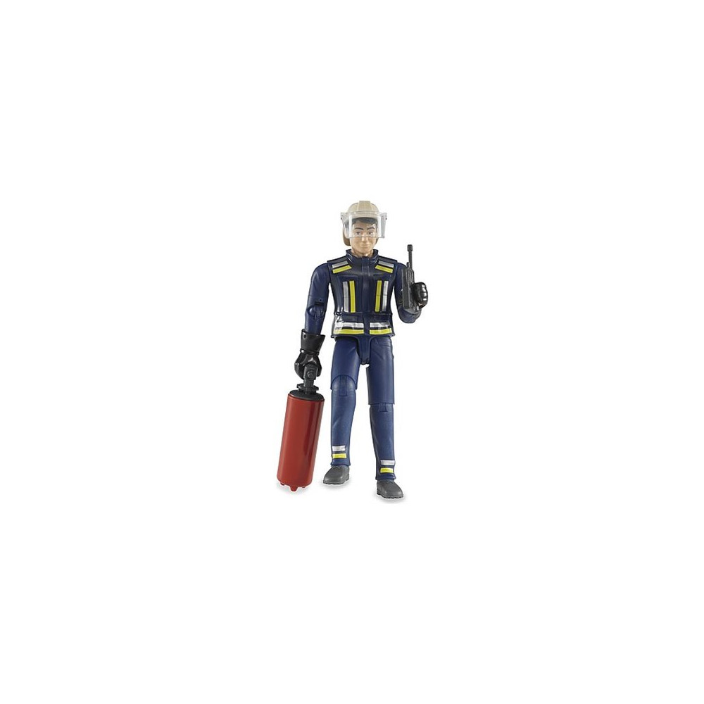 Produktbild för BRUDER - Fireman with accessories