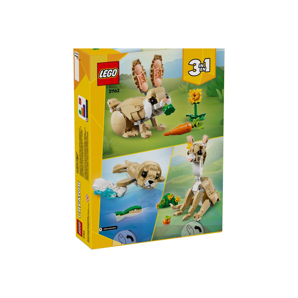 Produktbild för LEGO Creator 3in1 31162 - Söt Kanin - byggsats