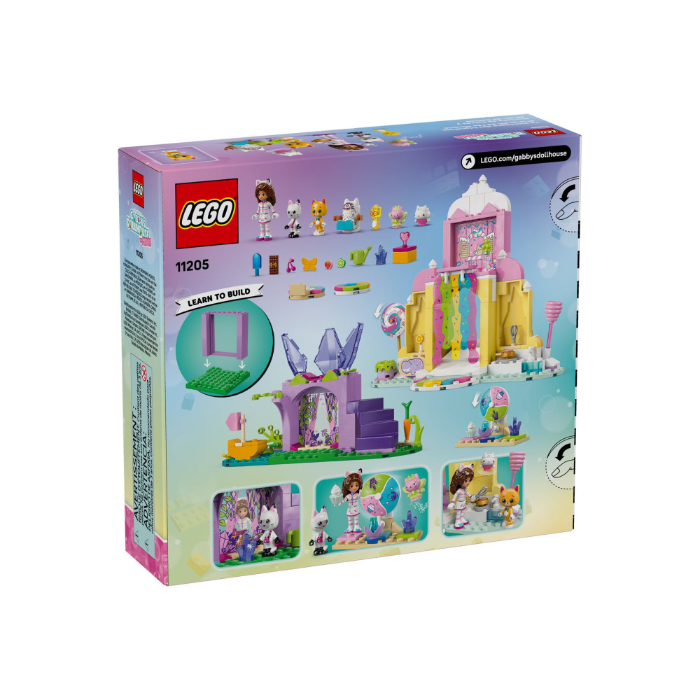 Produktbild för Lego Gabby's Dollhouse 11205 - Sweet Treat Mountain & Kitty Garden - byggsats