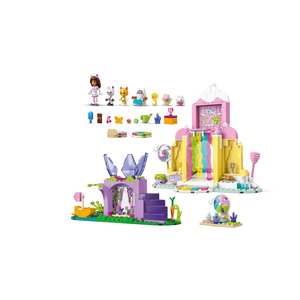 Produktbild för Lego Gabby's Dollhouse 11205 - Sweet Treat Mountain & Kitty Garden - byggsats