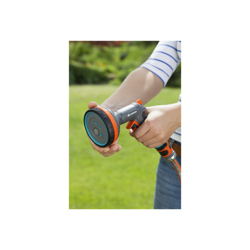 Produktbild för Gardena Premium Multi - spraypistol - svart, orange