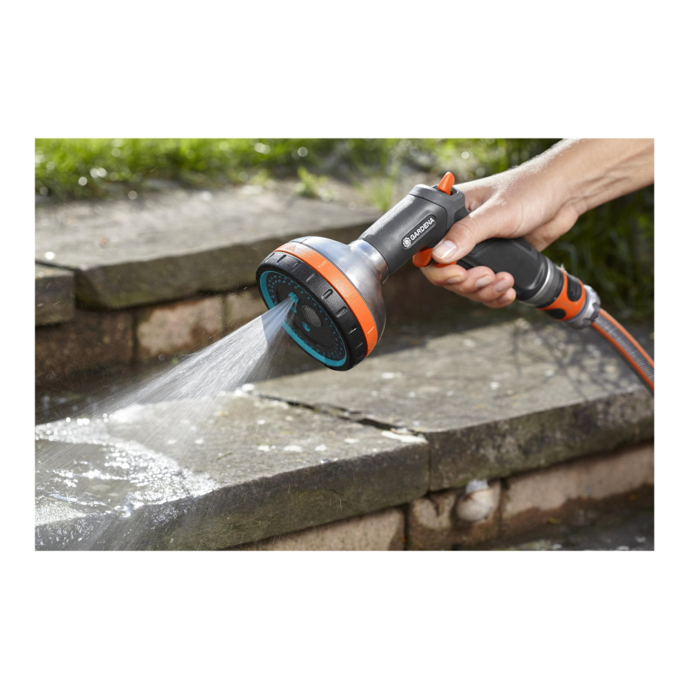 Produktbild för Gardena Premium Multi - spraypistol - svart, orange