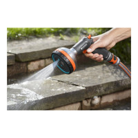 Produktbild för Gardena Premium Multi - spraypistol - svart, orange