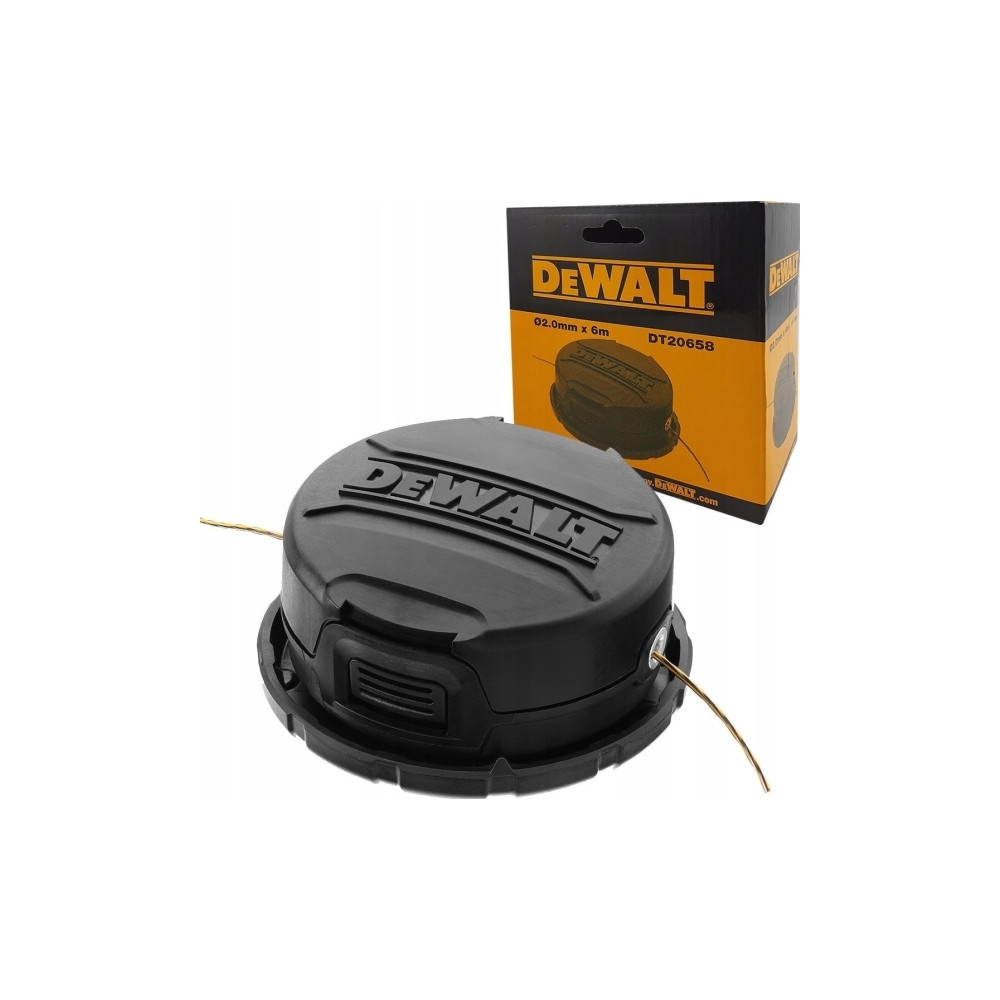 Produktbild för DeWALT DT20658-QZ Ersatzspule, Spole till grästrimmer, Svart...
