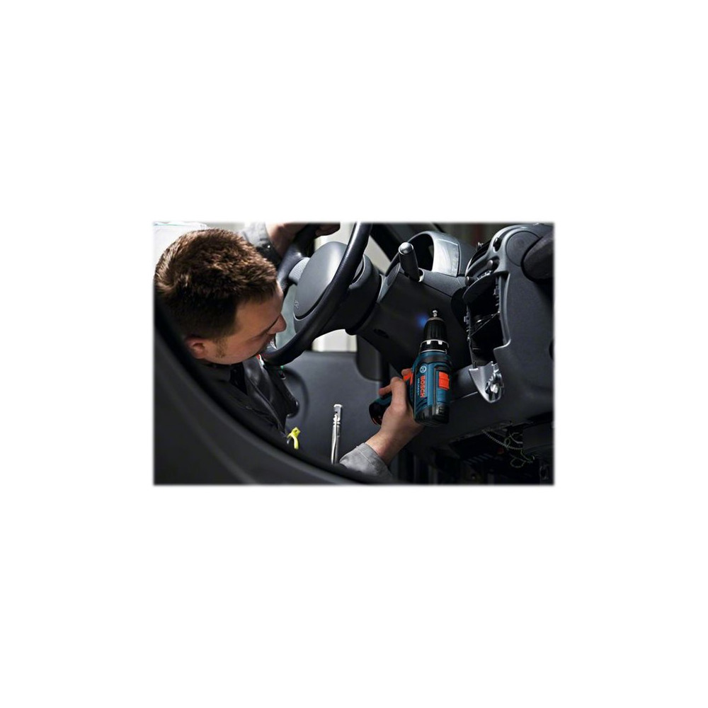 Produktbild för Bosch Light Series GSR 10,8-2-LI Professional borr/drivare - sladdlös - 2 hastigheter - 2 batterier