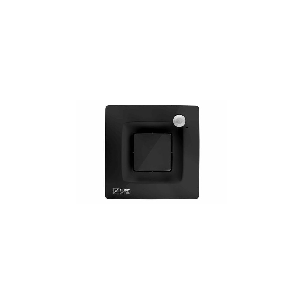 Produktbild för THERMEX Ventilator Silent One alt-i-1, sort med grundventila...