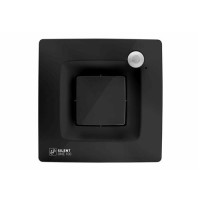 Produktbild för THERMEX Ventilator Silent One alt-i-1, sort med grundventila...