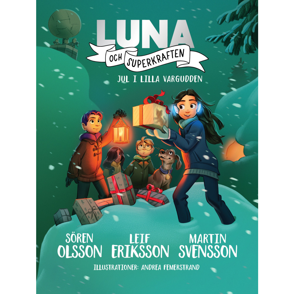 Produktbild för Jul i Lilla Vargudden (bok, kartonnage)