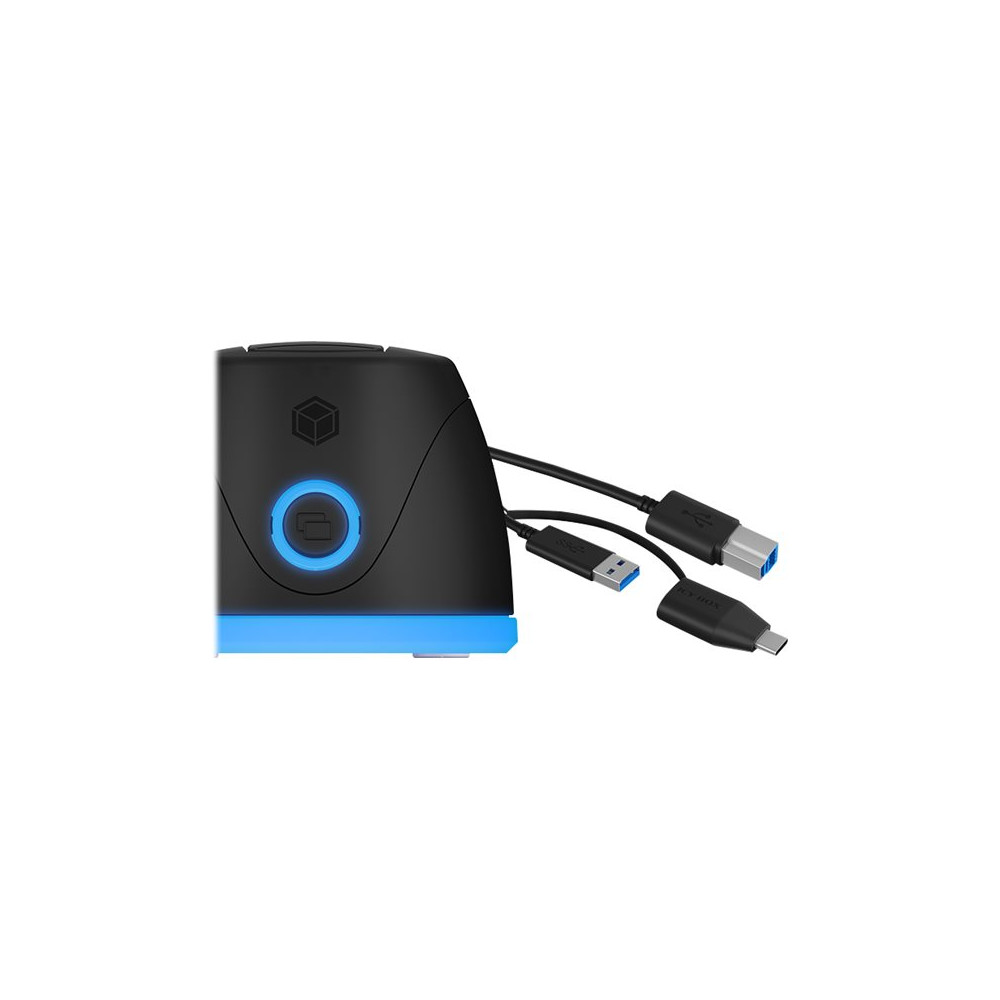 Produktbild för ICY BOX IB-1124L-C3 - HDD dockningsstation - SATA 6Gb/s - USB 3.0