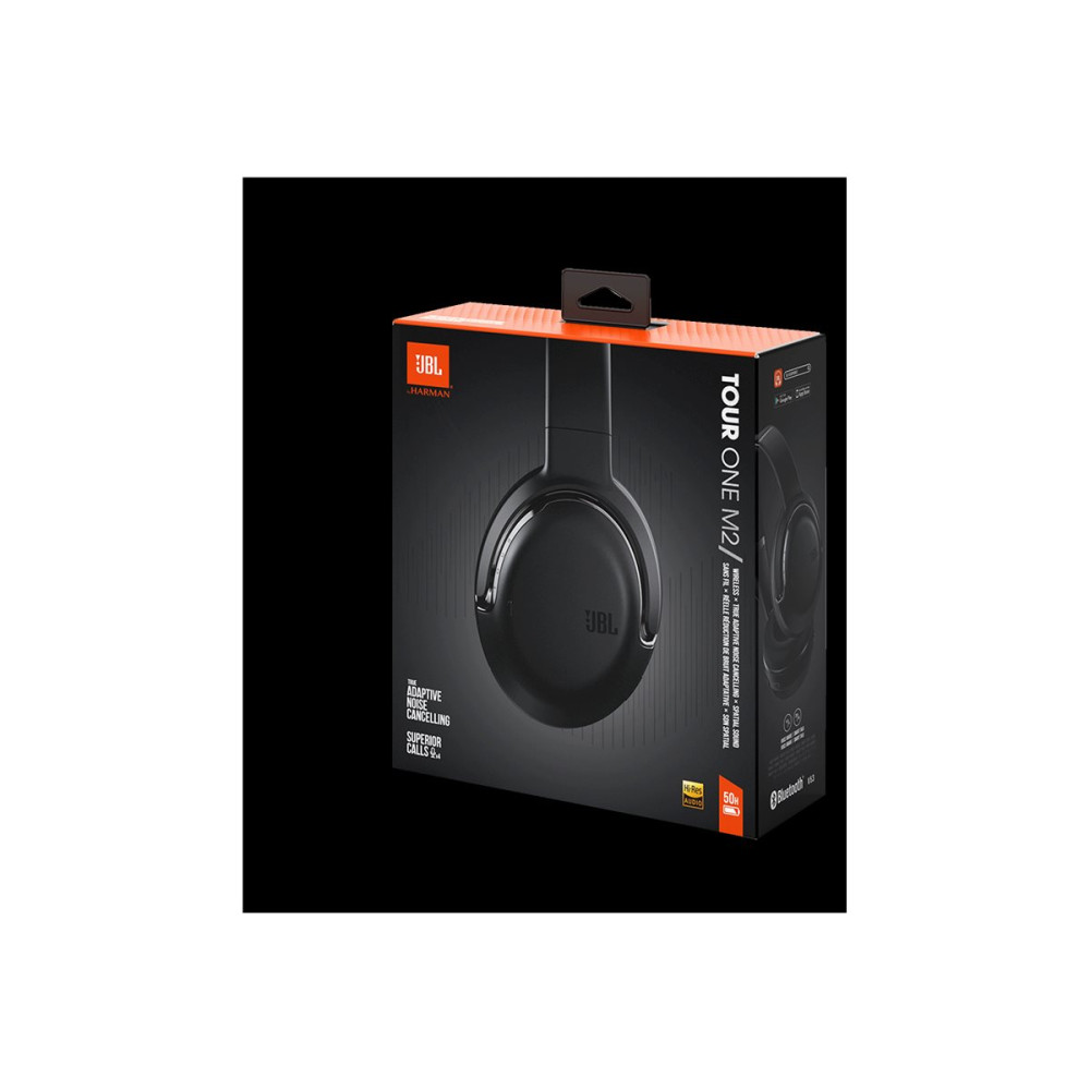 Produktbild för JBL Tour ONE M2 - hörlurar med mikrofon - 3,5 mm kontakt