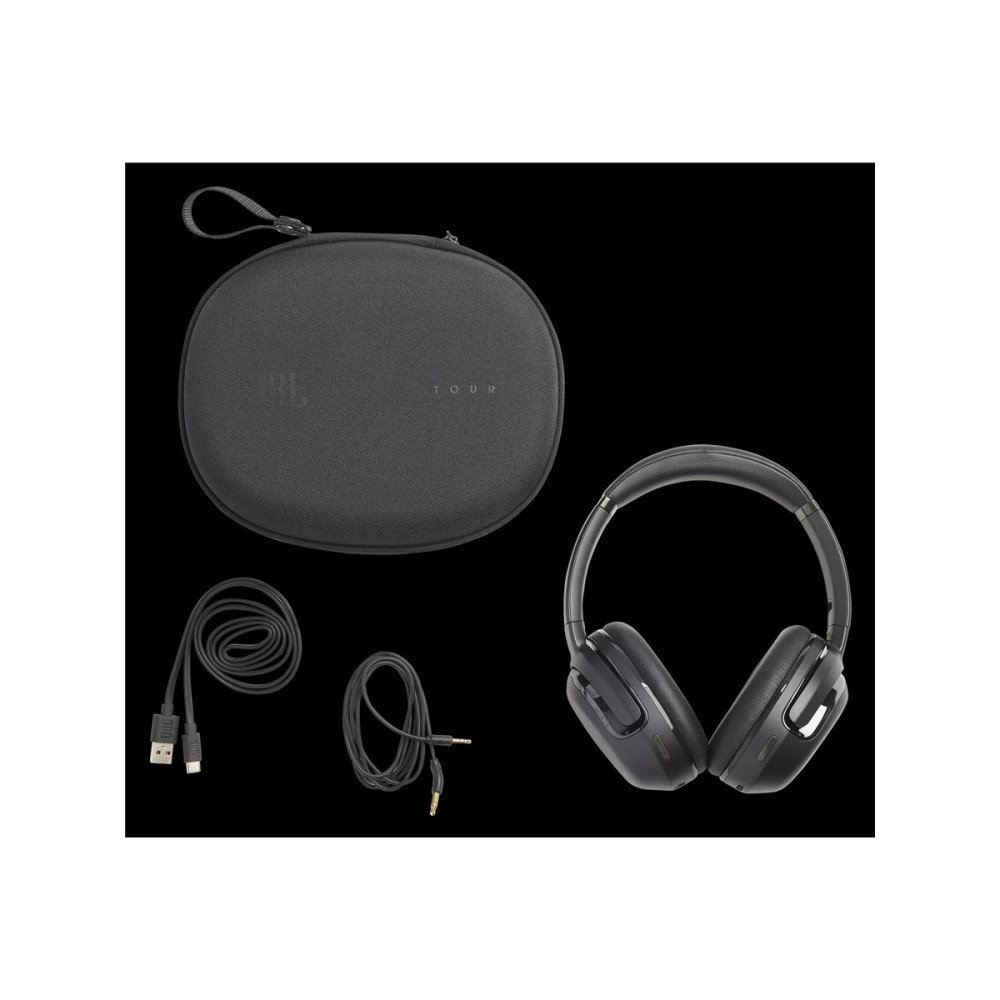 Produktbild för JBL Tour ONE M2 - hörlurar med mikrofon - 3,5 mm kontakt