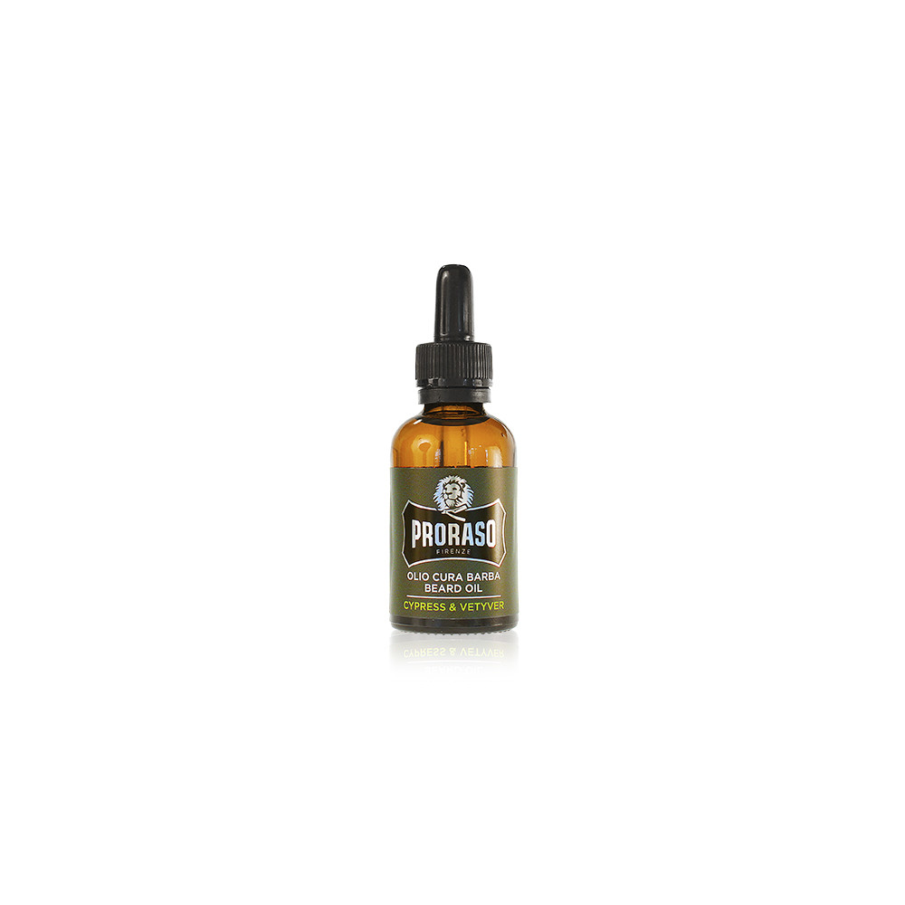 Produktbild för PRORASO Cypress & Vetyver beard oil for men 30 ml