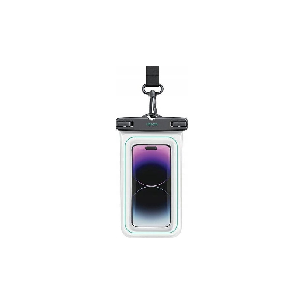 Produktbild för USAMS vattentätt mobilfodral 6,7" IP68 blå (FSD1302) (US-YD0...