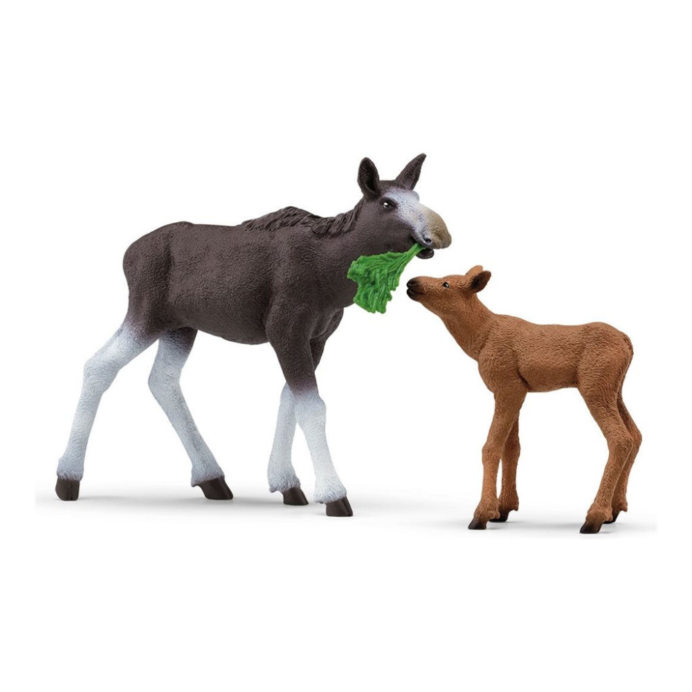 Produktbild för Schleich Wild Life - Älgfamilj