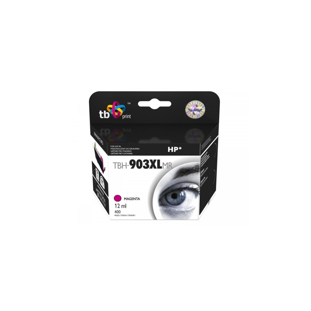 Produktbild för TB Print TBH-903XLMR, Pigmentbaserat bläck, 12 ml, 400 sidor...