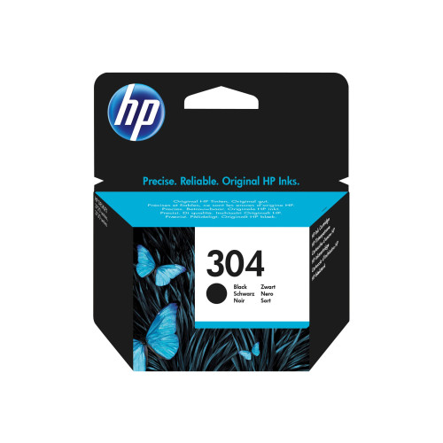 HP HP 304 - svart - original - bläckpatron