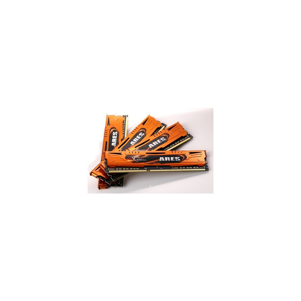 Produktbild för G.Skill ARES - DDR3 - sats - 32 GB: 4 x 8 GB - DIMM 240-pin - 1600 MHz / PC3-12800 - ej buffrad