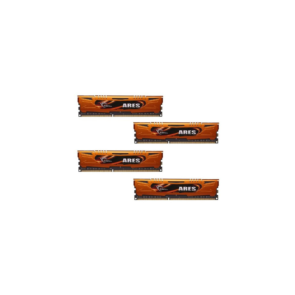 Produktbild för G.Skill ARES - DDR3 - sats - 32 GB: 4 x 8 GB - DIMM 240-pin - 1600 MHz / PC3-12800 - ej buffrad