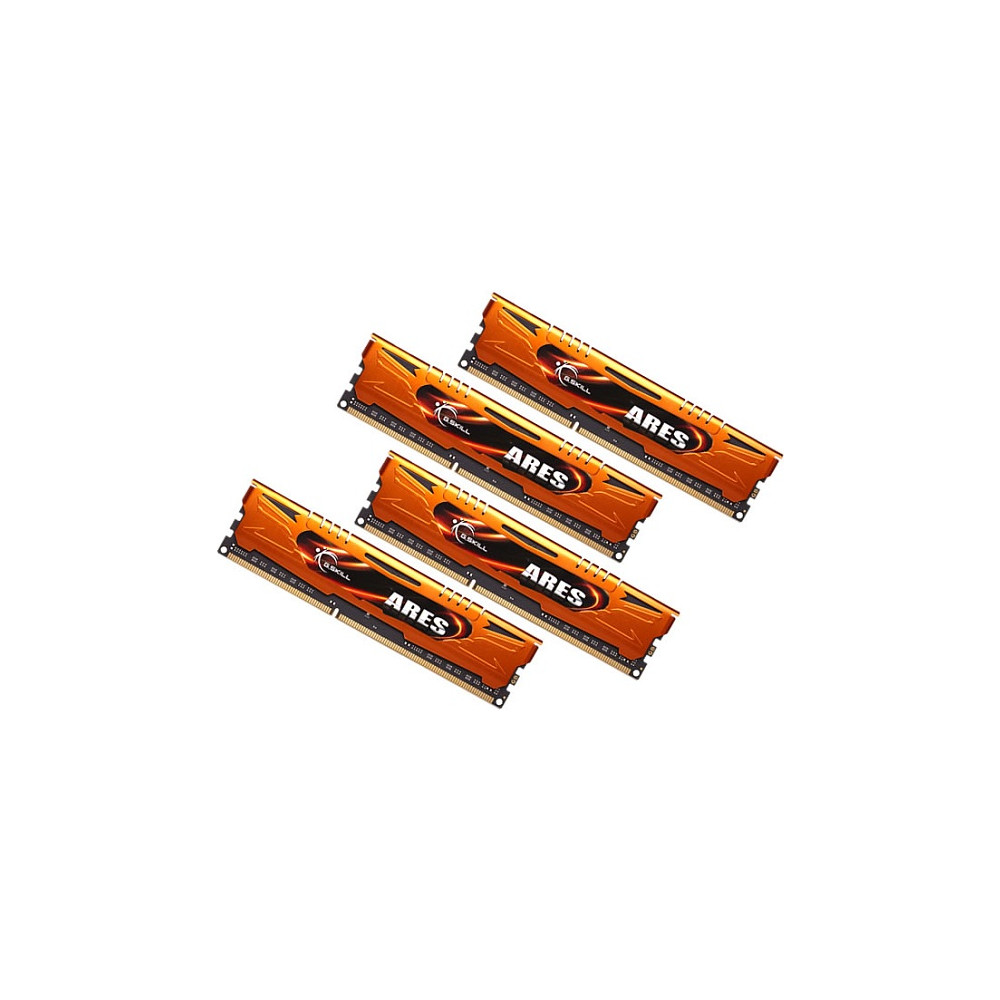 Produktbild för G.Skill ARES - DDR3 - sats - 32 GB: 4 x 8 GB - DIMM 240-pin - 1600 MHz / PC3-12800 - ej buffrad