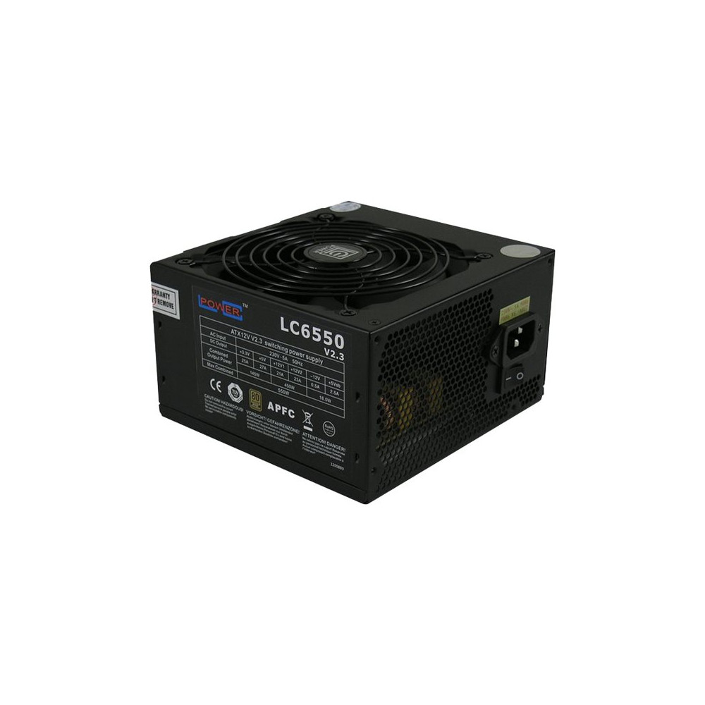 Produktbild för LC Power Super Silent Series LC6550 V2.3 - nätaggregat - 550 Watt