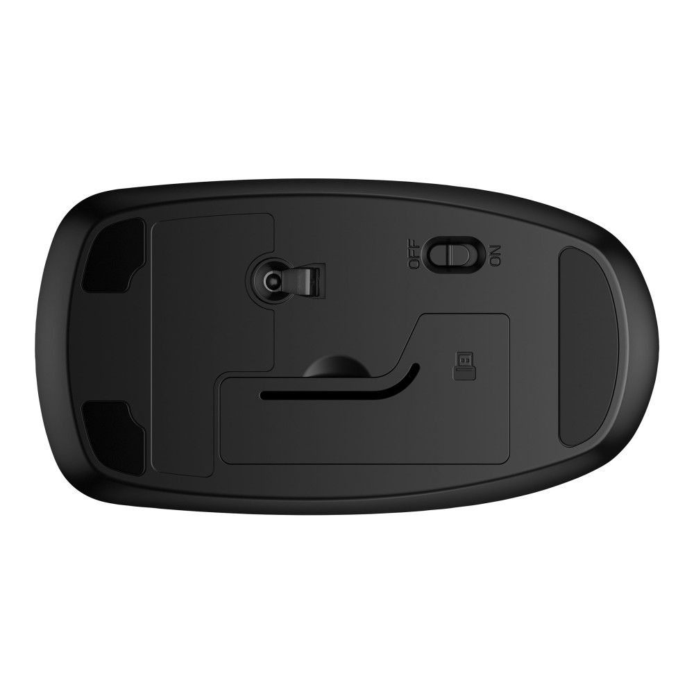 Produktbild för HP 235 Slim - mus - 2.4 GHz - svart - Smart Buy